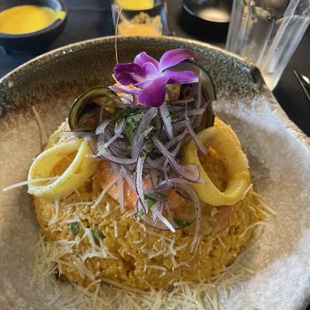 Inti Peruvian Cuisine - Arroz con Mariscos - Peruvian Near Me - West Palm Beach, Florida Inti Peruvian Cuisine - Arroz con Mariscos - Peruvian Near Me - West Palm Beach, Florida