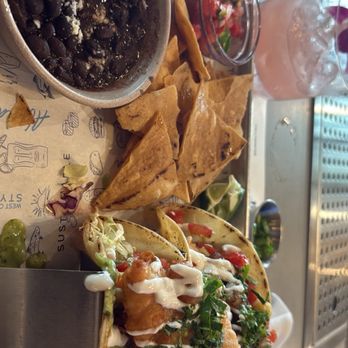 Pacific Catch - Taco Platter (2) Cod and Sea Bass - Seafood Near Me - Sunnyvale, California