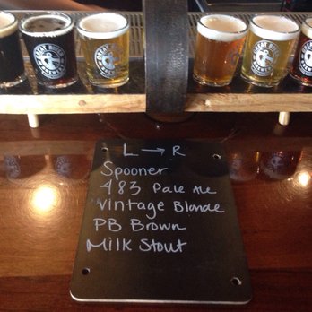 Great River Brewery - Flight - Brewpubs Near Me - Davenport, Iowa