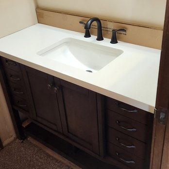 Midtown home services - New vanity install - Handyman Near Me