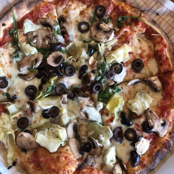 MOD Pizza - Custom pizza with artichokes, olives, mushrooms and arugula - Fast Food Near Me - Woodland, California MOD Pizza - Custom pizza with artichokes, olives, mushrooms and arugula - Fast Food Near Me - Woodland, California
