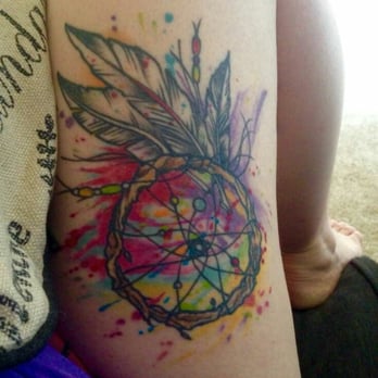 Little C's Tattoo Parlor - Amazing Dream catcher by C - Tattoo Near Me - Fallbrook, California