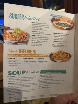 Menu photo 6 Islands Restaurant Orange, CA