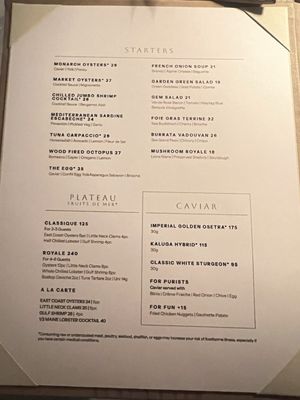 Menu photo 1 Oak & Amber San Antonio, TX