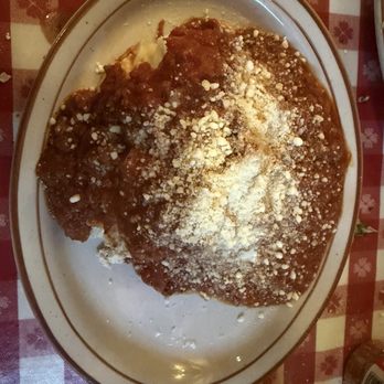 Filippi's Pizza Grotto - This is a half order of their amazing lasagna - Italian Near Me - Napa, California