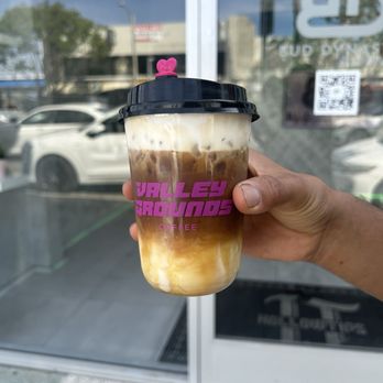 Valley Grounds Coffee - Banana Latte - Coffee & Tea Near Me - Los Angeles, California Valley Grounds Coffee - Banana Latte - Coffee & Tea Near Me - Los Angeles, California