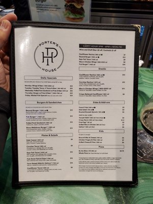 Menu photo 4 Porter's House Porter Ranch, CA Menu photo 4 Porter's House Porter Ranch, CA