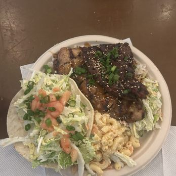 South Shore Grill - SSG Mix Plate, was amazing - a lot of food, personally could not finish the mac salad - Burgers Near Me - Honolulu, Hawaii South Shore Grill - SSG Mix Plate, was amazing - a lot of food, personally could not finish the mac salad - Burgers Near Me - Honolulu, Hawaii