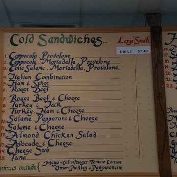 Dominick's Delicatessen - a list of sandwiches - Delis Near Me - Fallbrook, California Dominick's Delicatessen - a list of sandwiches - Delis Near Me - Fallbrook, California
