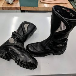Doc's Repairs - Motorcycle boots resoled