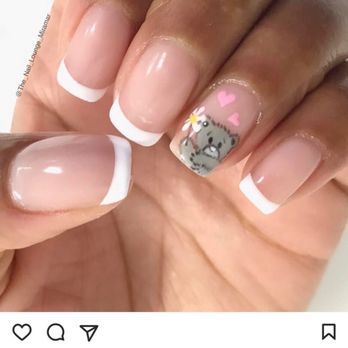 Paradise Nails & Spa - The bear I asked ahead of time the employee through social media if she can do and she said yes - Nail Salons Near Me - Laurel, Maryland