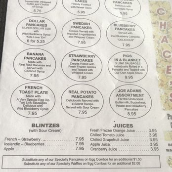 Chace's Pancake Corral - Menu - American Near Me - Bellevue, Washington Chace's Pancake Corral - Menu - American Near Me - Bellevue, Washington