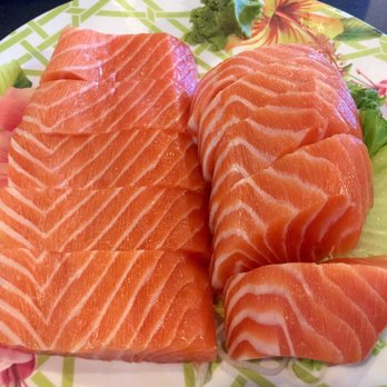 Guildford Sushi House - Salmon sashimi - Japanese Near Me - Surrey, British Columbia