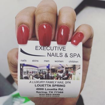 Executive Nails & Spa - Louetta Spring - Overlay - Nail Salons Near Me - Spring, Texas