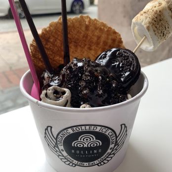 Rolling Factory - "Oreo All Around" - Ice Cream & Frozen Yogurt Near Me - Glendale, California Rolling Factory - "Oreo All Around" - Ice Cream & Frozen Yogurt Near Me - Glendale, California