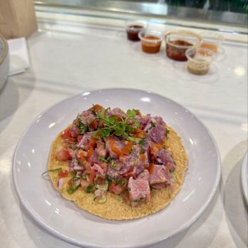 Holbox - Tuna tostada - Latin American Near Me - Los Angeles, California Holbox - Tuna tostada - Latin American Near Me - Los Angeles, California