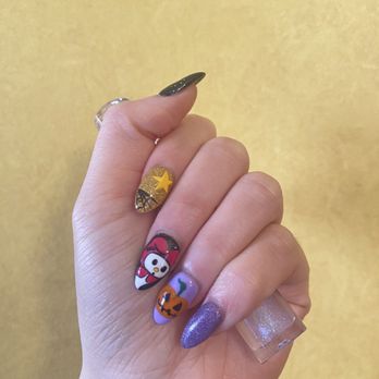 Nail Lab - Halloween 2023 nails  ; IG: susanlamx - Nail Salons Near Me - Brooklyn, New York