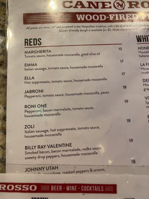 Menu photo 7 Cane Rosso Carrollton, TX Menu photo 7 Cane Rosso Carrollton, TX