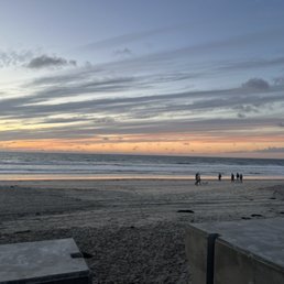 View from the back of the hotel
