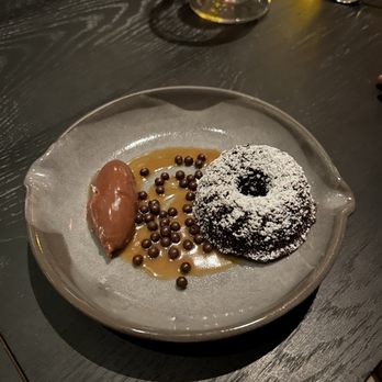 Trestle - Chocolate Cake with Caramel - New American Near Me - San Francisco, California Trestle - Chocolate Cake with Caramel - New American Near Me - San Francisco, California