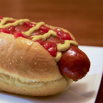 Bobablastic Branson - a hot dog with mustard and ketchup - Food Trucks Near Me - Branson, Missouri Bobablastic Branson - a hot dog with mustard and ketchup - Food Trucks Near Me - Branson, Missouri
