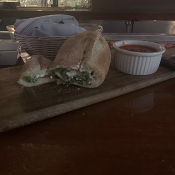 Pescatore Ristorante - Rollini Ricotta and Arugula in fabulous pizza dough Served w marinara sauce - Italian Near Me - West Palm Beach, Florida Pescatore Ristorante - Rollini Ricotta and Arugula in fabulous pizza dough Served w marinara sauce - Italian Near Me - West Palm Beach, Florida