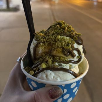 KALA Modern Greek - Fro-Go (Nutella with pistachio) - Greek Near Me - Chicago, Illinois