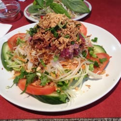 Chez Tang Frère - La grande salade de bœuf thaï.