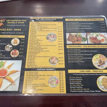 Vietnamese Pho Noodle Shop - Menu - Vietnamese Near Me - Prescott, Arizona Vietnamese Pho Noodle Shop - Menu - Vietnamese Near Me - Prescott, Arizona