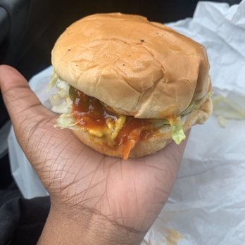 Watts Burgers - Mini burger $3/4 no tomato and no mayo - Burgers Near Me - Los Angeles, California Watts Burgers - Mini burger $3/4 no tomato and no mayo - Burgers Near Me - Los Angeles, California