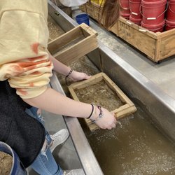 Dells Mining Company - She is cleaning off sand to reveal her rocks.