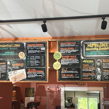 Humblebee cafe - Menu boards - Delis Near Me - Blue Hill, Maine