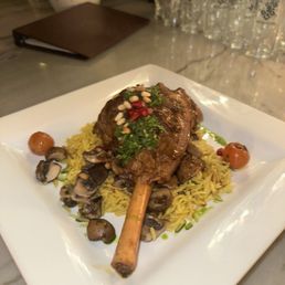 Braised lamb shank Braised lamb shank