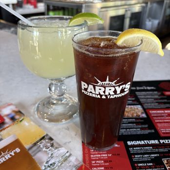 Parry's Pizzeria & Taphouse - Casa Mexico Margarita and iced tea - Pizza Near Me - Avondale, Arizona Parry's Pizzeria & Taphouse - Casa Mexico Margarita and iced tea - Pizza Near Me - Avondale, Arizona