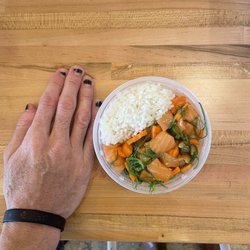 Poké-Poké - $15 bucks for small salmon to go