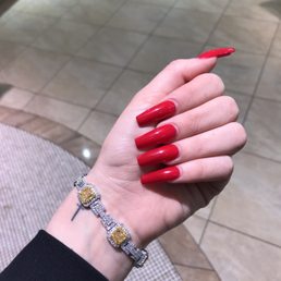 Nails after 1 week Nails after 1 week