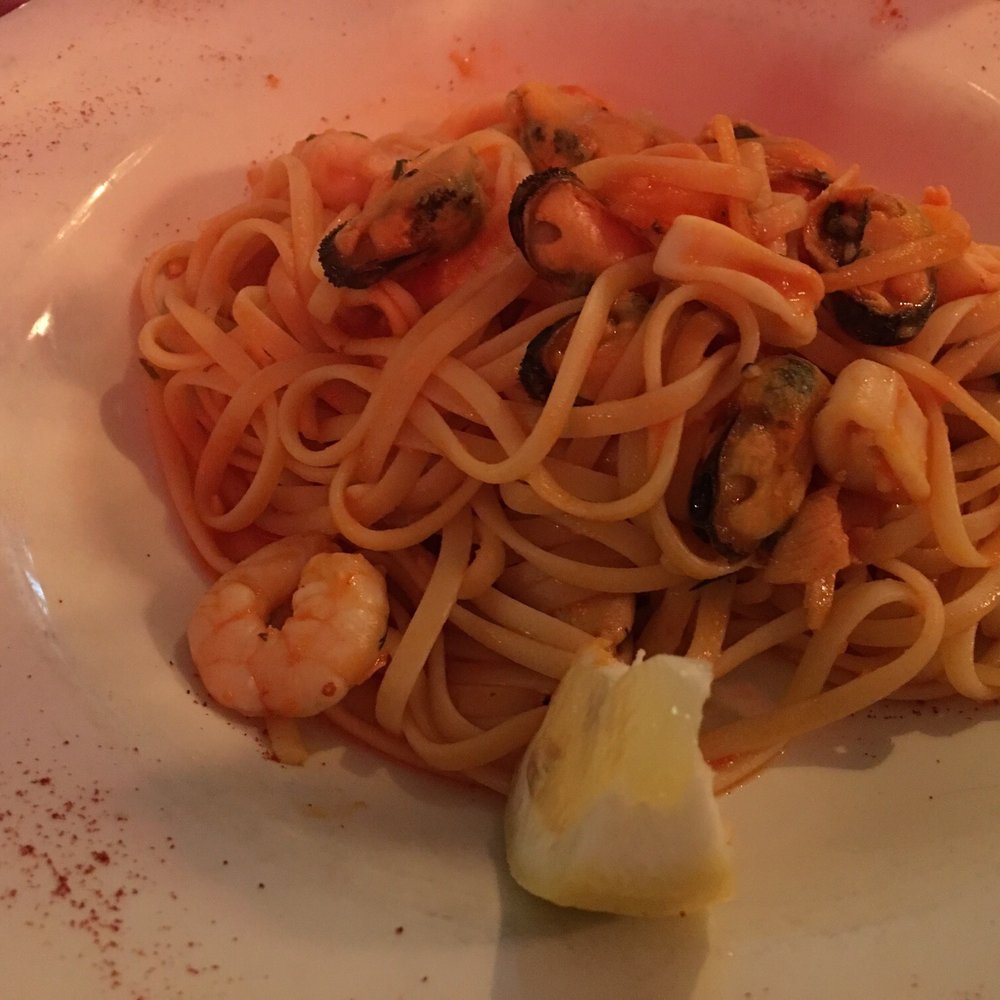 Little Italy - The absolutely delish seafood al mare pasta...YUM!! - Italian Near Me - Inverness, HLD Little Italy - The absolutely delish seafood al mare pasta...YUM!! - Italian Near Me - Inverness, HLD