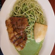 Photo of Don Pollo - Queens, NY, United States. Half portion, Tallarin Verde (steak and pesto sauce) $15.00