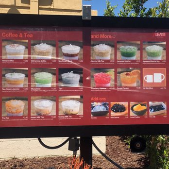 7 Leaves Cafe - Drive thru menu - Coffee & Tea Near Me - Alhambra, California