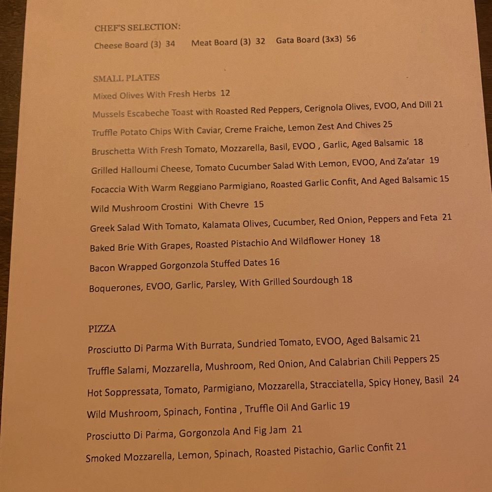Menu Menu