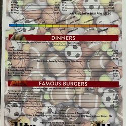 Leo's Sports Bar & Grill - Menu