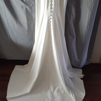 Teresa's Custom Sewing - Train for an elegant wedding dress - Sewing & Alterations Near Me - Mesa, Arizona Teresa's Custom Sewing - Train for an elegant wedding dress - Sewing & Alterations Near Me - Mesa, Arizona