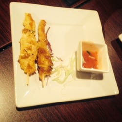 The Local Thai Lounge - Chicken satay skewers