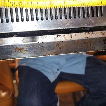 356 Korean BBQ & Bar - Under table leaking oil - Korean Near Me - Eastvale, California