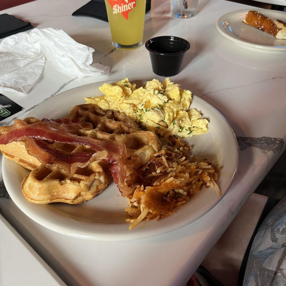 Prost - Big Tex Breakfast - minus the sausage - German Near Me - San Antonio, Texas Prost - Big Tex Breakfast - minus the sausage - German Near Me - San Antonio, Texas