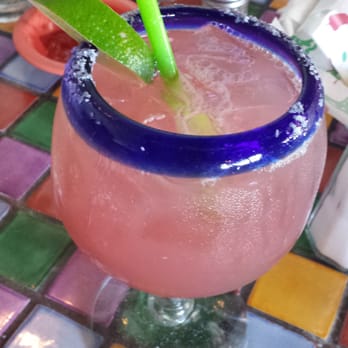 Agaves Cantina - the Horni Margarita (Triple Sec, a splash of cranberry...) @ about $9. I thought it was good, my mom thought it was just ok. - Mexican Near Me - Charleston, South Carolina Agaves Cantina - the Horni Margarita (Triple Sec, a splash of cranberry...) @ about $9. I thought it was good, my mom thought it was just ok. - Mexican Near Me - Charleston, South Carolina