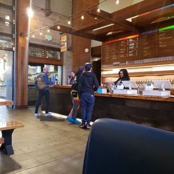 Public House - Server who metes out teeny beer  samples. To us. - Food Court Near Me - Springfield, Oregon