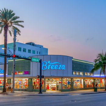 Breeza Beachwear - Breeza Exterior Signage - Swimwear Near Me - Miami Beach, Florida Breeza Beachwear - Breeza Exterior Signage - Swimwear Near Me - Miami Beach, Florida