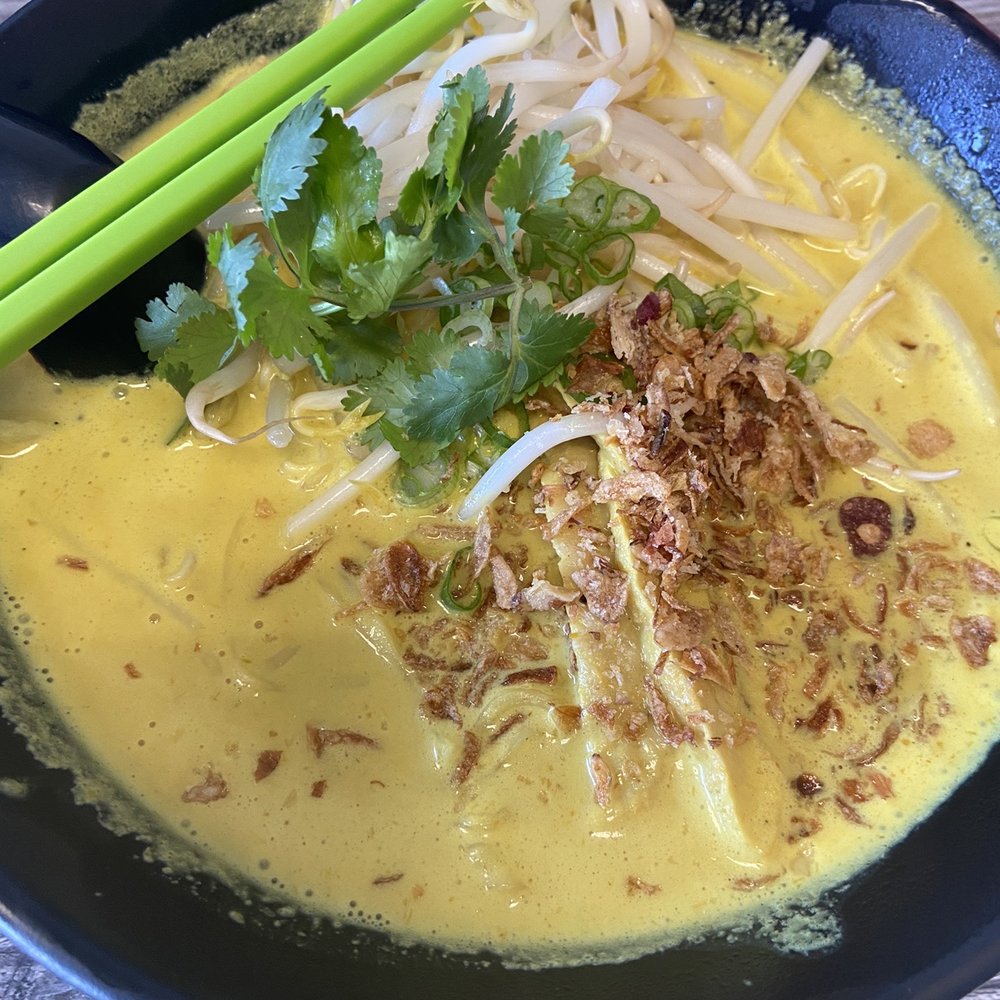 My Vegan - Yellow Curry Noodle - Thai Near Me - Pasadena, California My Vegan - Yellow Curry Noodle - Thai Near Me - Pasadena, California