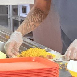 Taco Casa - Keep loading it up with cheese!!